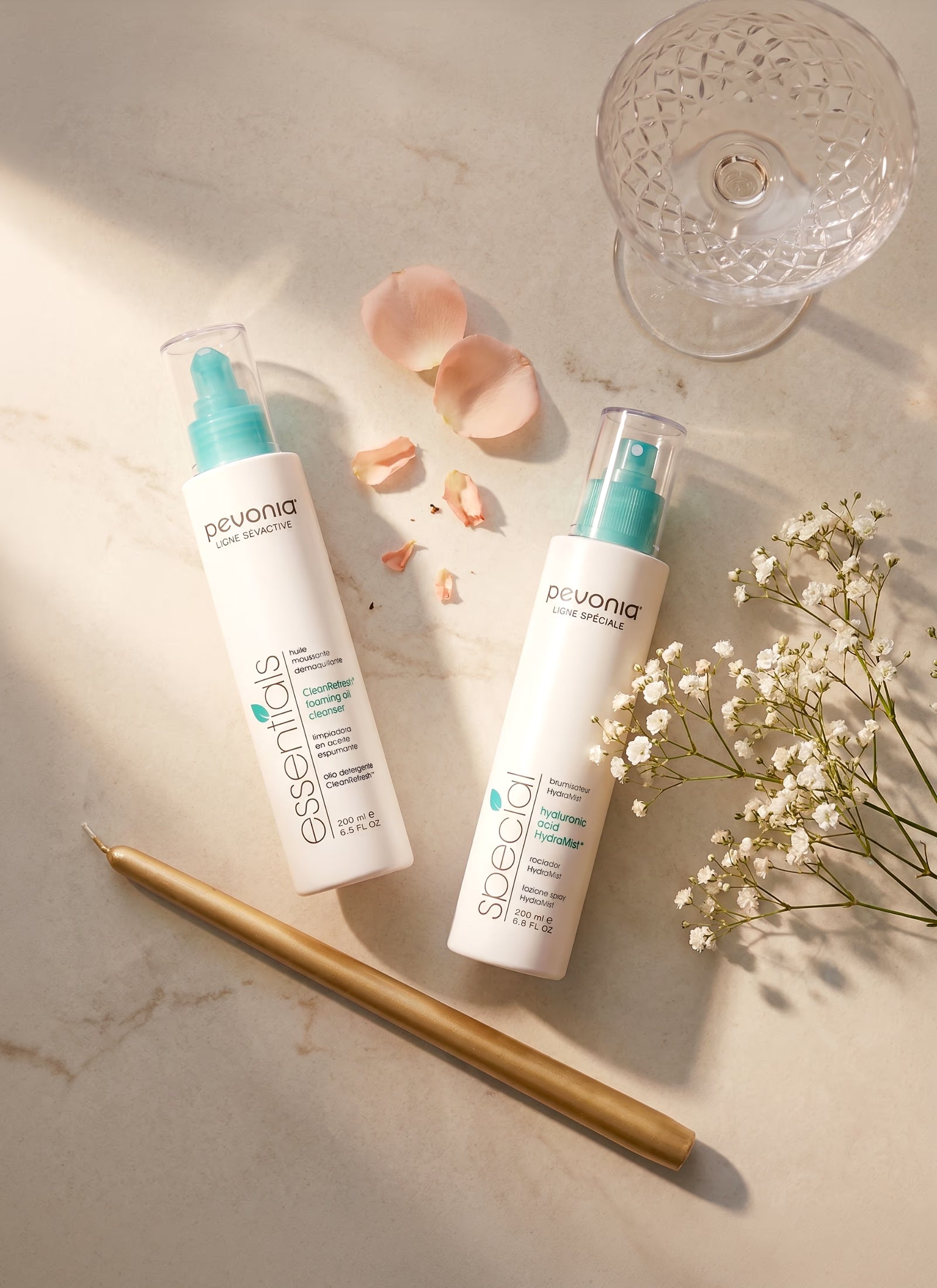 CleanRefresh Foaming Oil Cleanser & Hyaluronic Acid HydraMist Duo