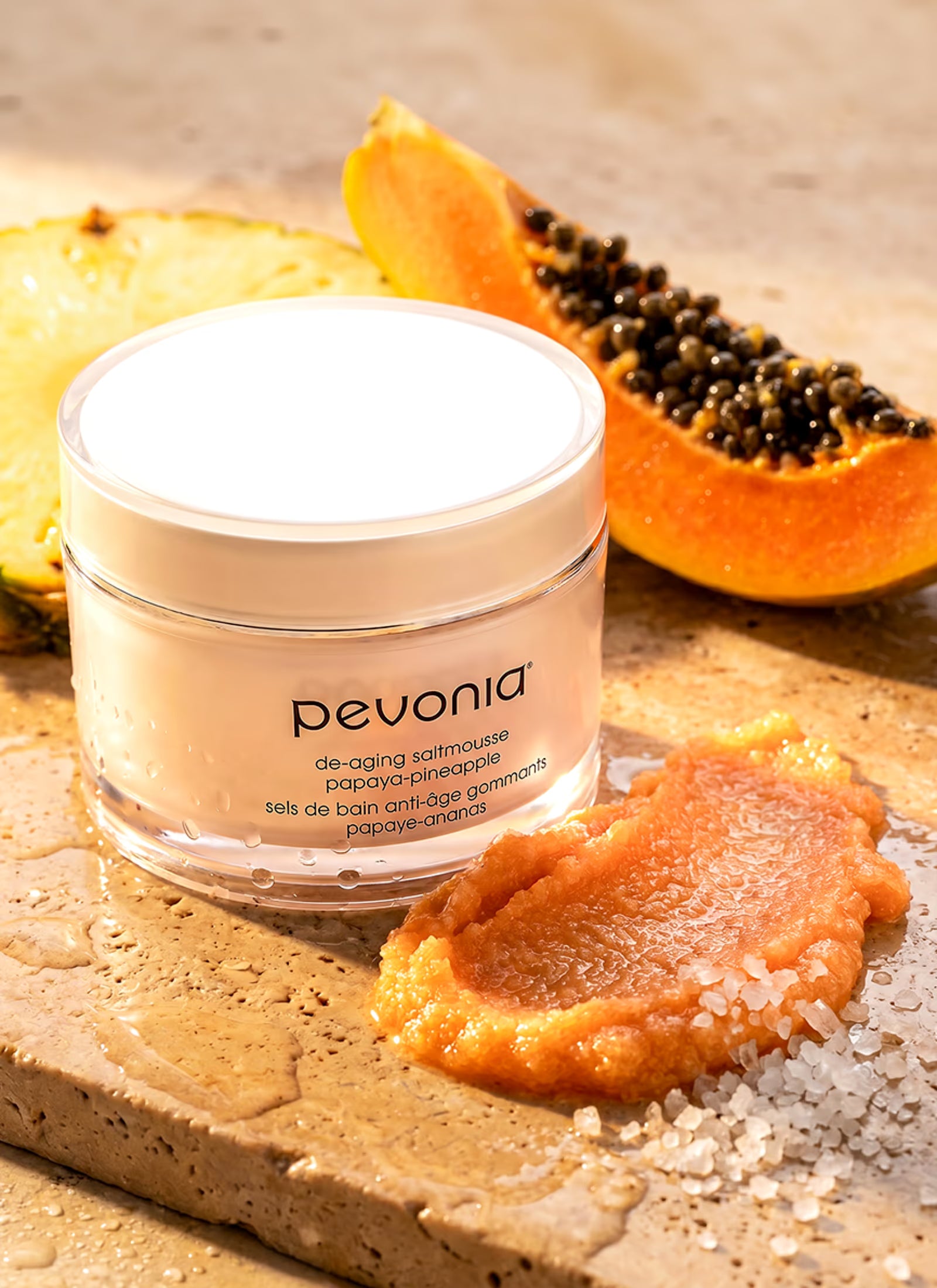 De-Ageing Saltmousse - Papaya & Pineapple
