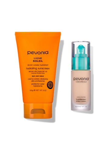 Hydrating Sunscreen SPF40 & YouthRenew Tinted Cream SPF30 Duo
