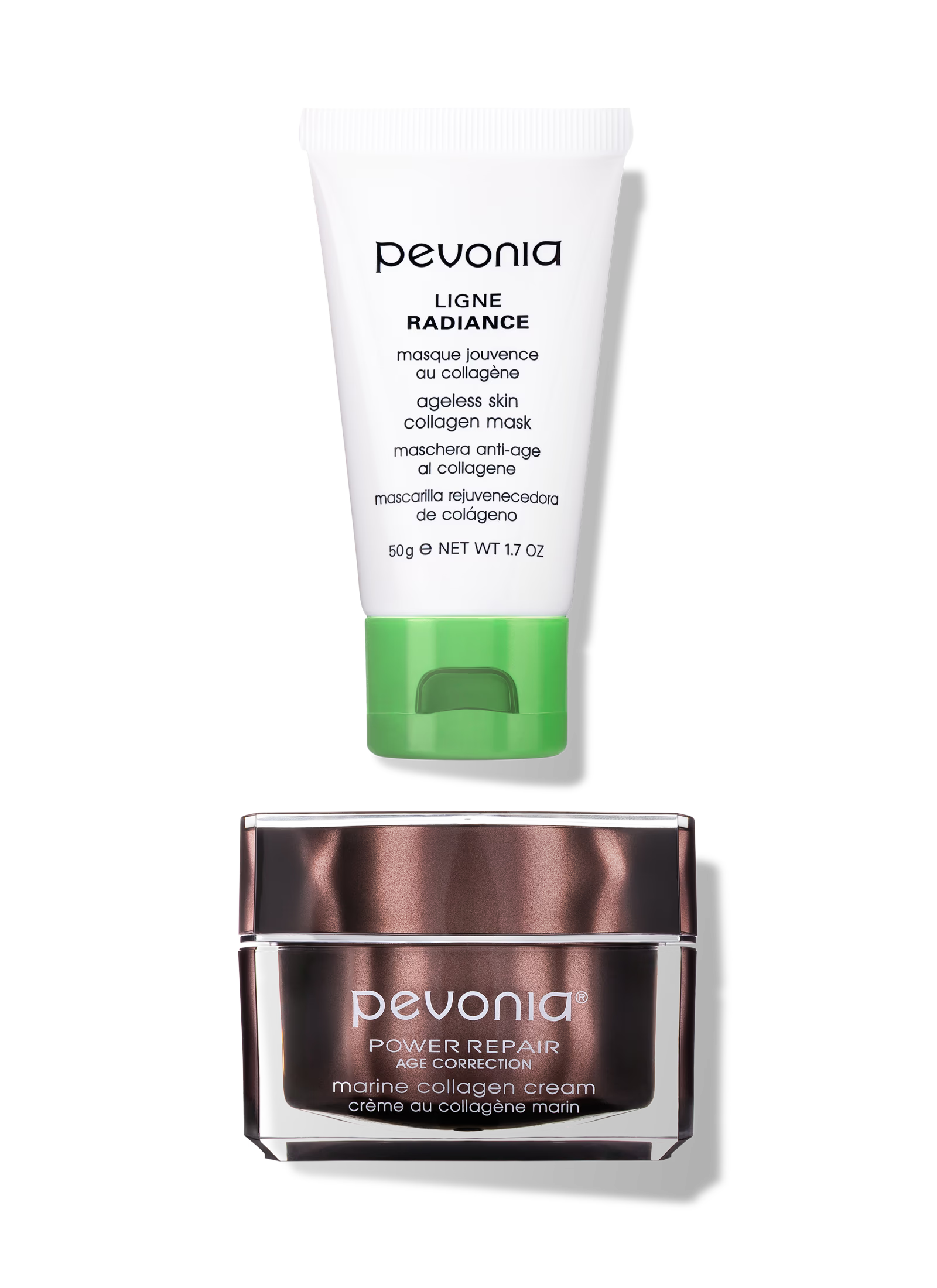 Marine Collagen Cream & Collagen De-Ageing Face Mask Duo