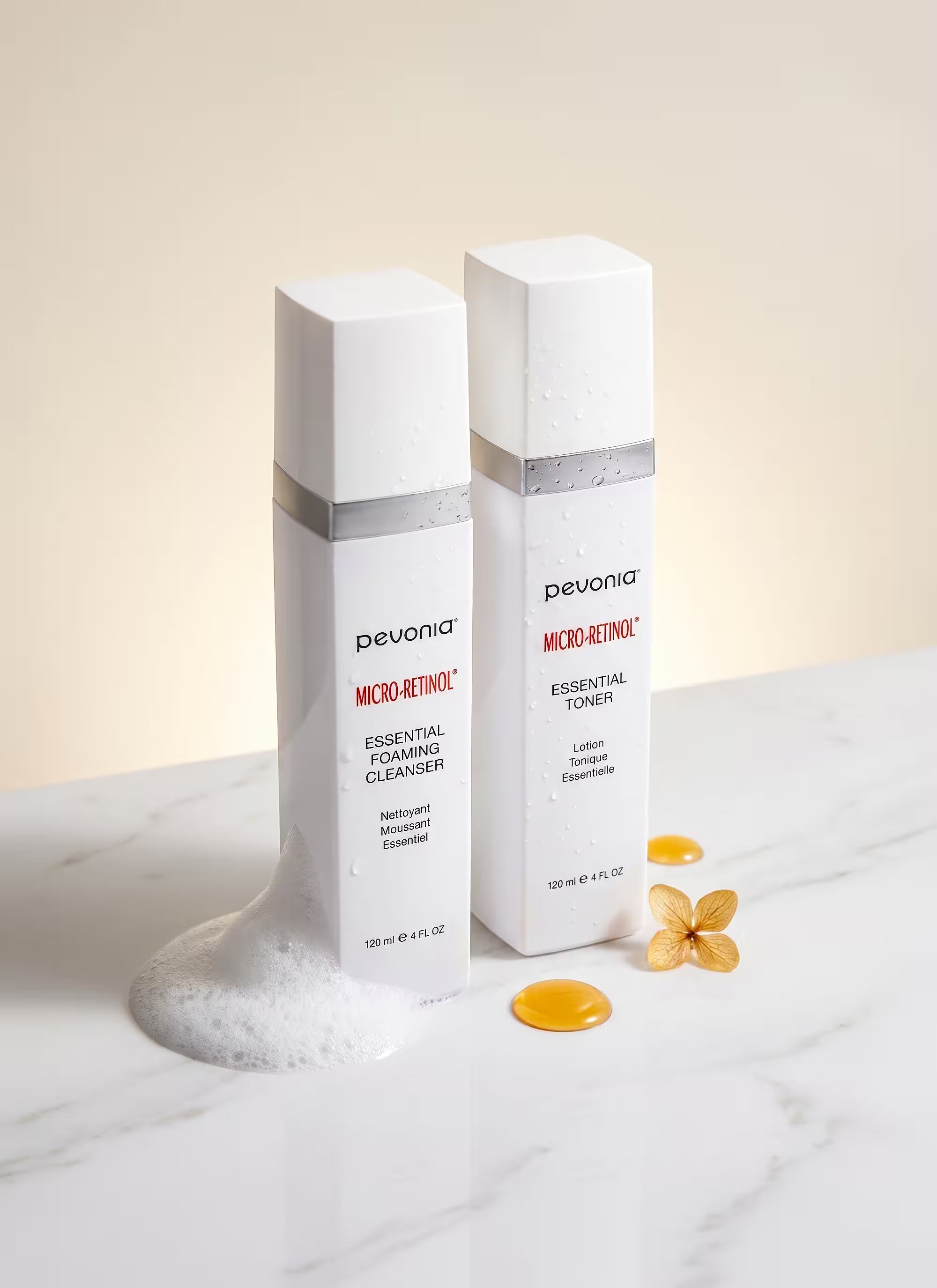 Micro-Retinol Essential Foaming Cleanser & Toner Duo