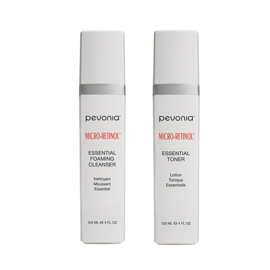Micro-Retinol Essential Foaming Cleanser & Toner Duo (8081078845718)