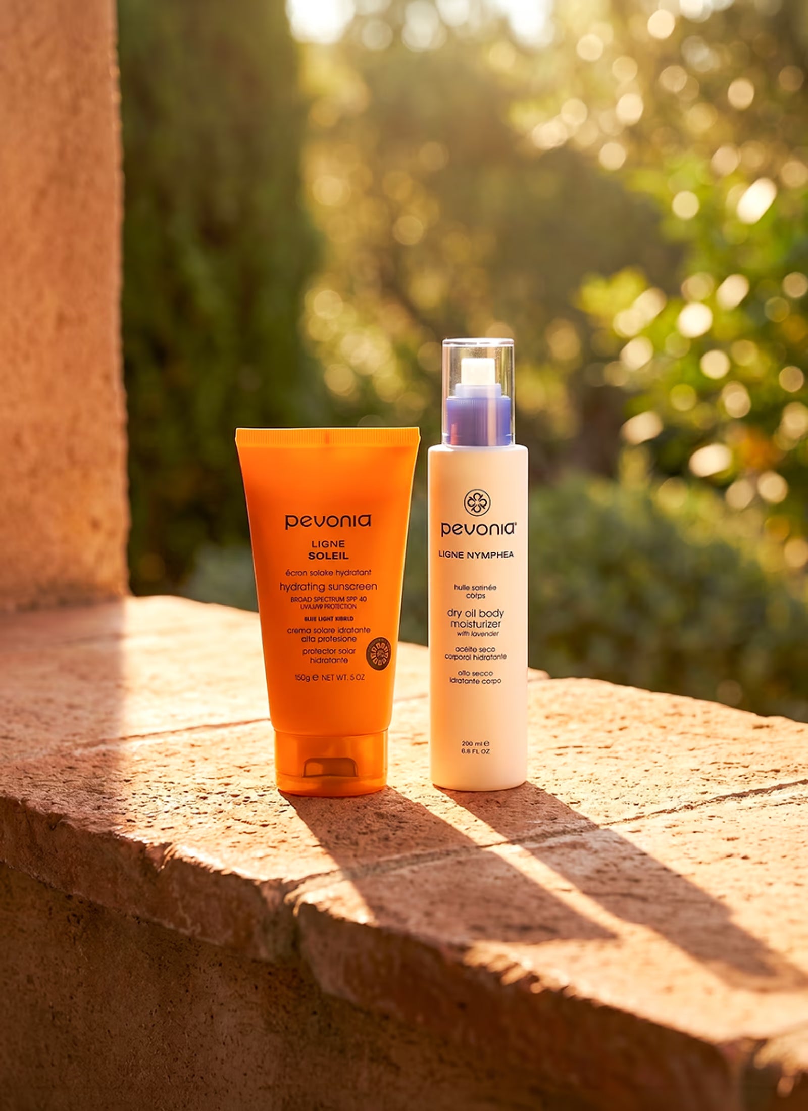 Hydrating Sunscreen SPF40 & Dry Oil Body Moisturiser Duo