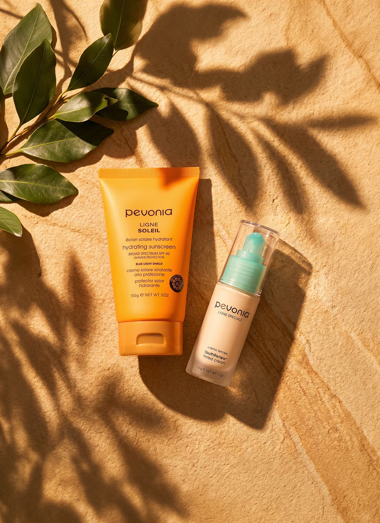 Hydrating Sunscreen SPF40 & YouthRenew Tinted Cream SPF30 Duo