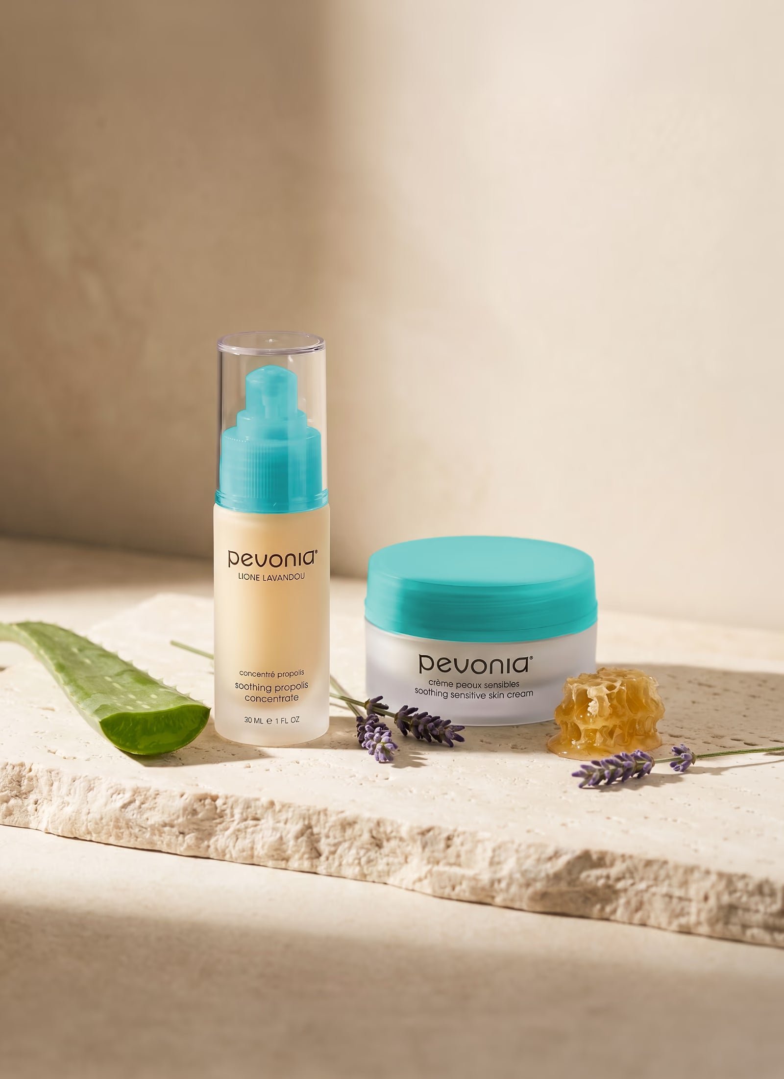 Soothing Propolis Concentrate & Sensitive Skin Cream Duo