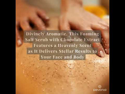 Chocolate Indulgence Foaming Salt Scrub (Face & Body)